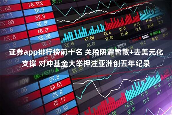 证券app排行榜前十名 关税阴霾暂散+去美元化支撑 对冲基金大举押注亚洲创五年纪录